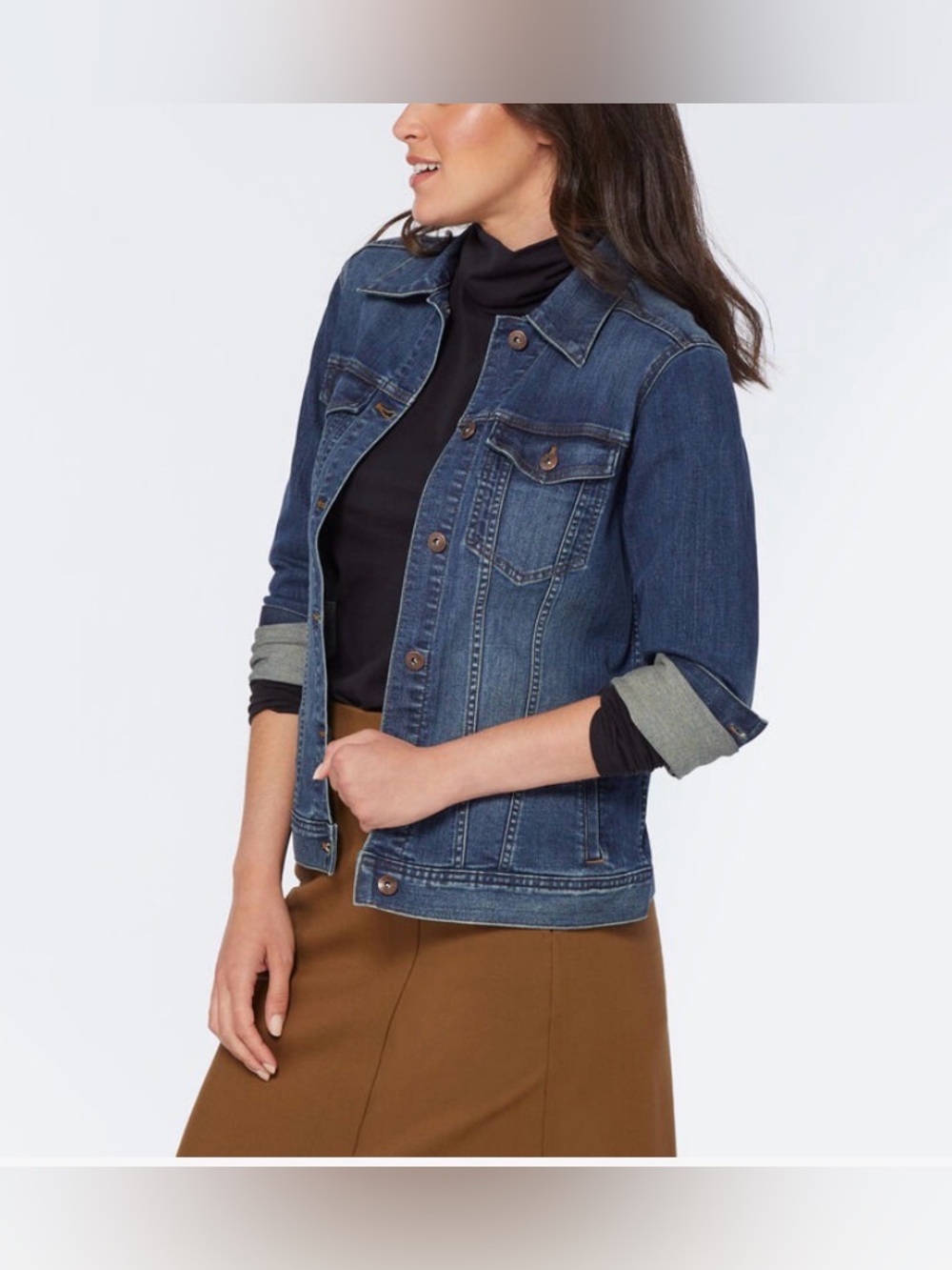 Duluth Women's Daily Denim Jacket Size L